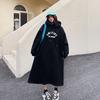 YYFS Damenmode Herbst Winter Langarm Kapuzenpullover Lockere Taille Freizeitkleider