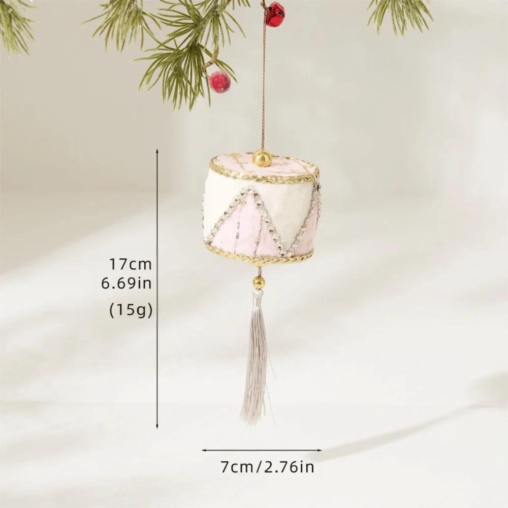 Flannel Xmas Tree Decorations Swan Deer Large Christmas Ornaments Lightweight Christmas Tree Hanging Ornaments