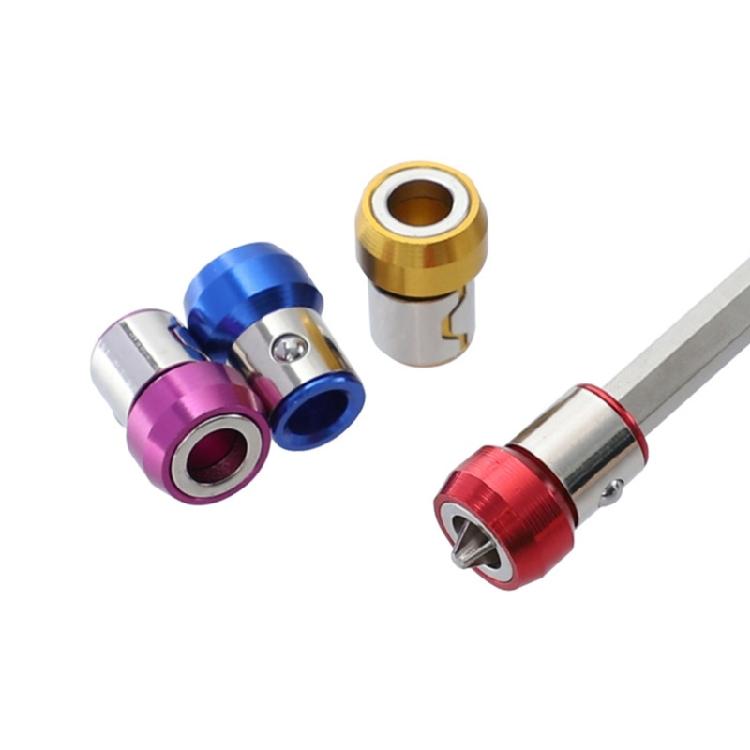 Metall Mini Bit Magnetisierer Ring Schraubendreher Bit Halter Schraubendreher Bit Magnet