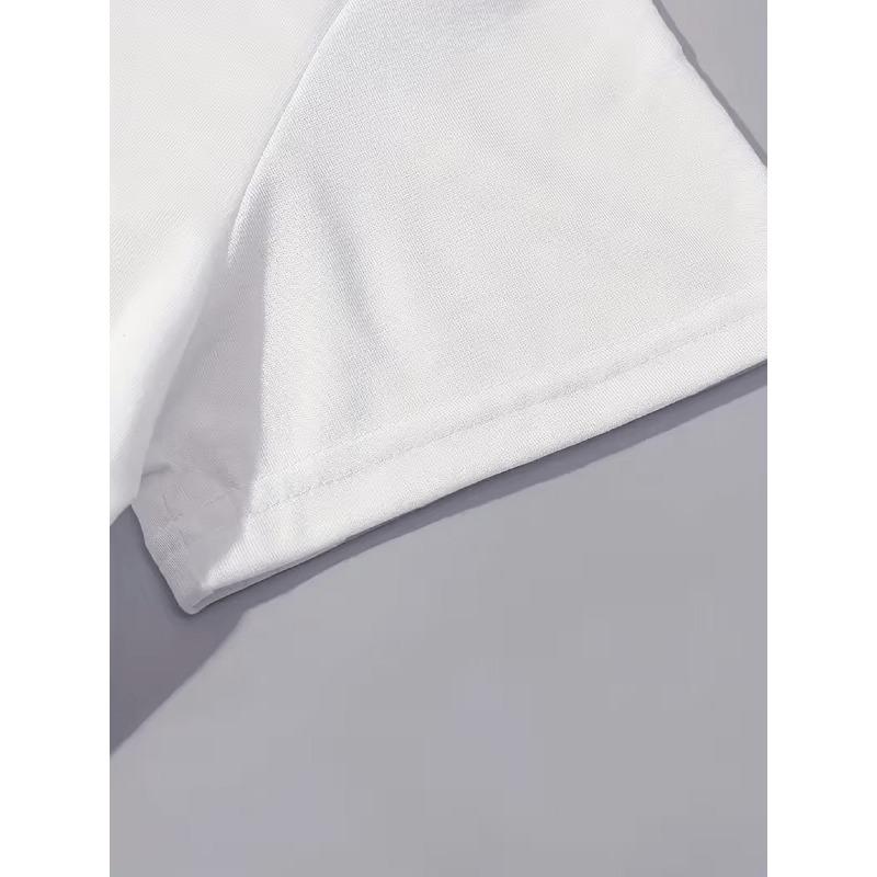 European Size Women's Spanish-Christian Blouse, Featuring the Spanish Phrase 'Let Me Change' and a Butterfly Print,Round-neck, Casual Attire