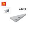 Non-Toxic 196Pcs/Lot 65429 2X4 Wedge Plate Left Pointed Building Blocks Moc Accessories Compatible With Brick Diy Spare Parts To
