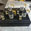 LESTEL Gold Foil Baijiu Glass Set