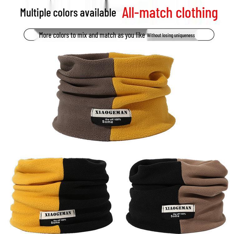 Fular antivânt unisex pentru ciclism: Gros, Căptușit cu Fleece, Călduros pentru Toamnă & Iarnă