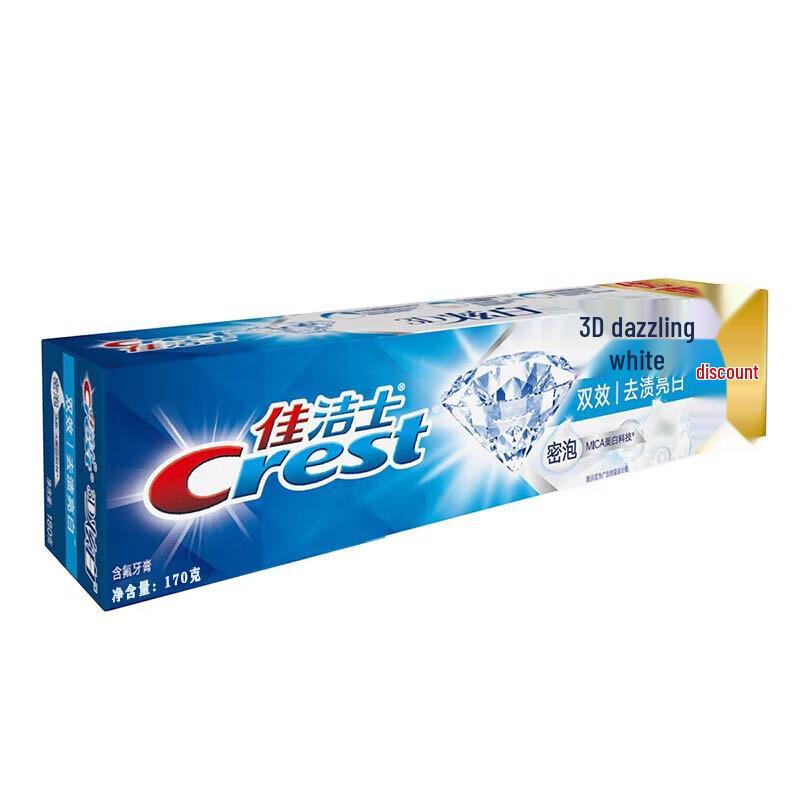 

Crest 3D White Dual Action Fluoride Toothpaste