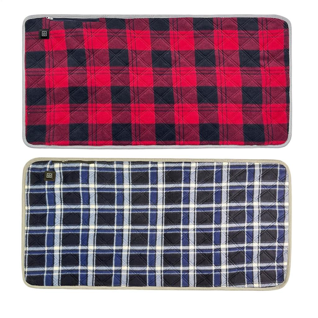 Electric Heating Pad 3 Temperature Settings USB Heated Soft Seat Cushion Portable Warmer for Home Apartment Office School Car
