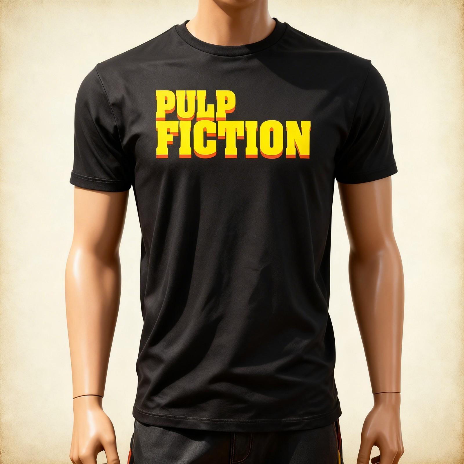 Pulp Fiction Logo Graphic T shirt Unisex T-Shirt XXL