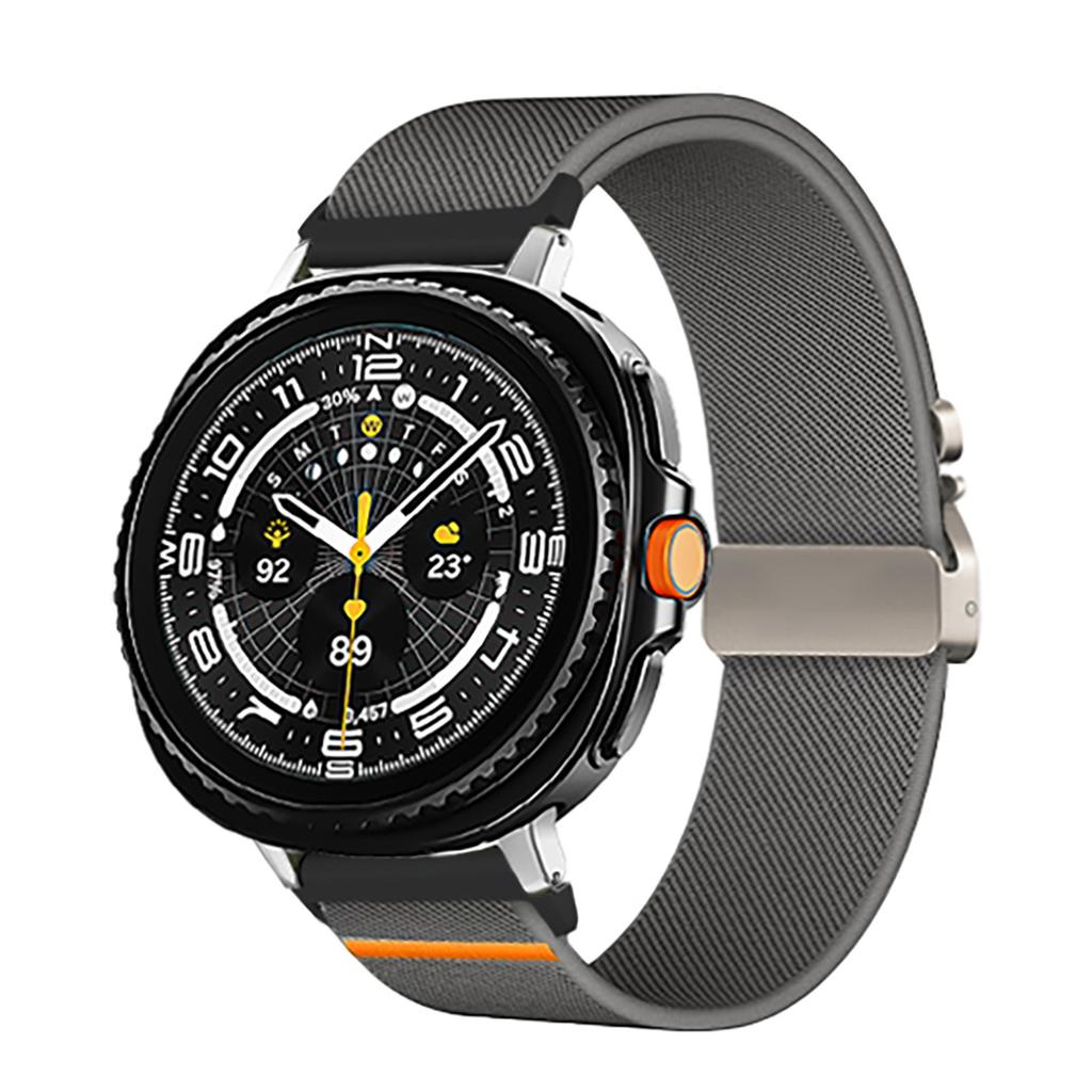 Nylon Strap for Samsung Galaxy Watch 8/8 Classic Elastic Sport Band for Galaxy Ultra 2025/7 Ultra No Gaps Smartwatch Bracelet