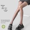 Women's Ultra-Thin 3D Polka Dot Black Stockings - Sexy, Snag-Resistant Spring & Summer Pantyhose