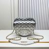 Heart-shaped Quilted Genuine Leather Shoulder Crossbody Handbag Small Daily Use Women