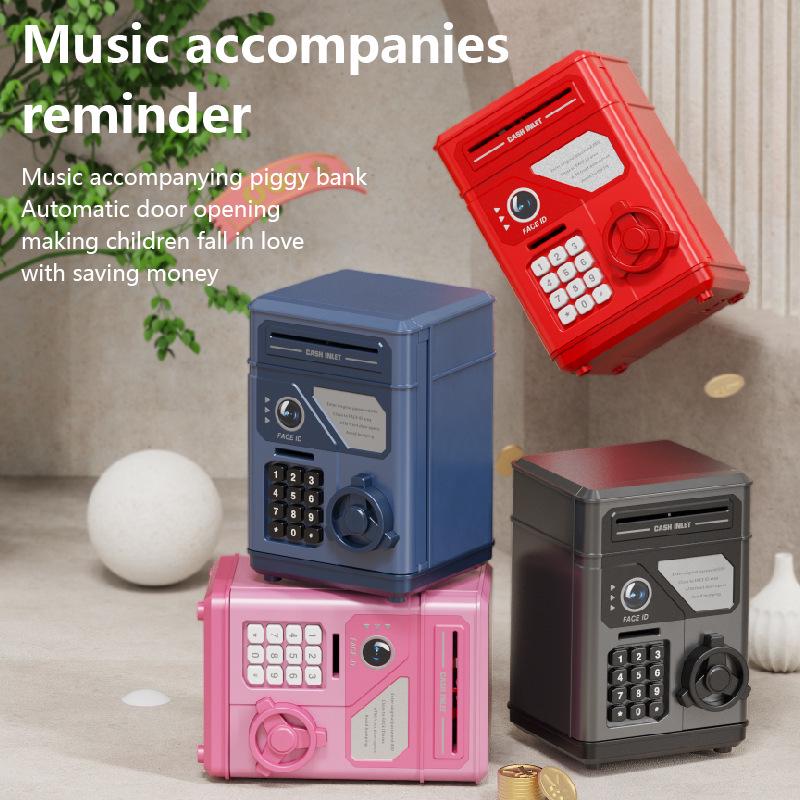 Children's ATM Piggy Bank with Music and Large Capacity Coin Box
