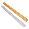 Architectural Scale Ruler 30cm Range Aluminum Accurate Concave Design Multifunctional Triangle Draft
