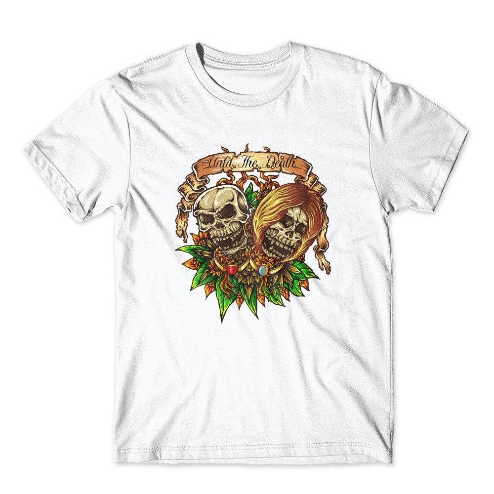Until the Death T-Shirt. 100% Cotton Premium Graphic Tee New