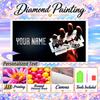 Judas Priest 5D DIY Diamond Painting Custom Name Text, Full Drill Rhinestone Mosaic Art Home Gift