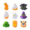 20pcs Mini Ghost Halloween Resin Figures Miniature Animals for Garden Dollhouse Landscape Decoration