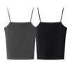 Op voorraad: 2026 Lente/Zomer Dames Slim-fit Tanktop met Spaghettibandjes