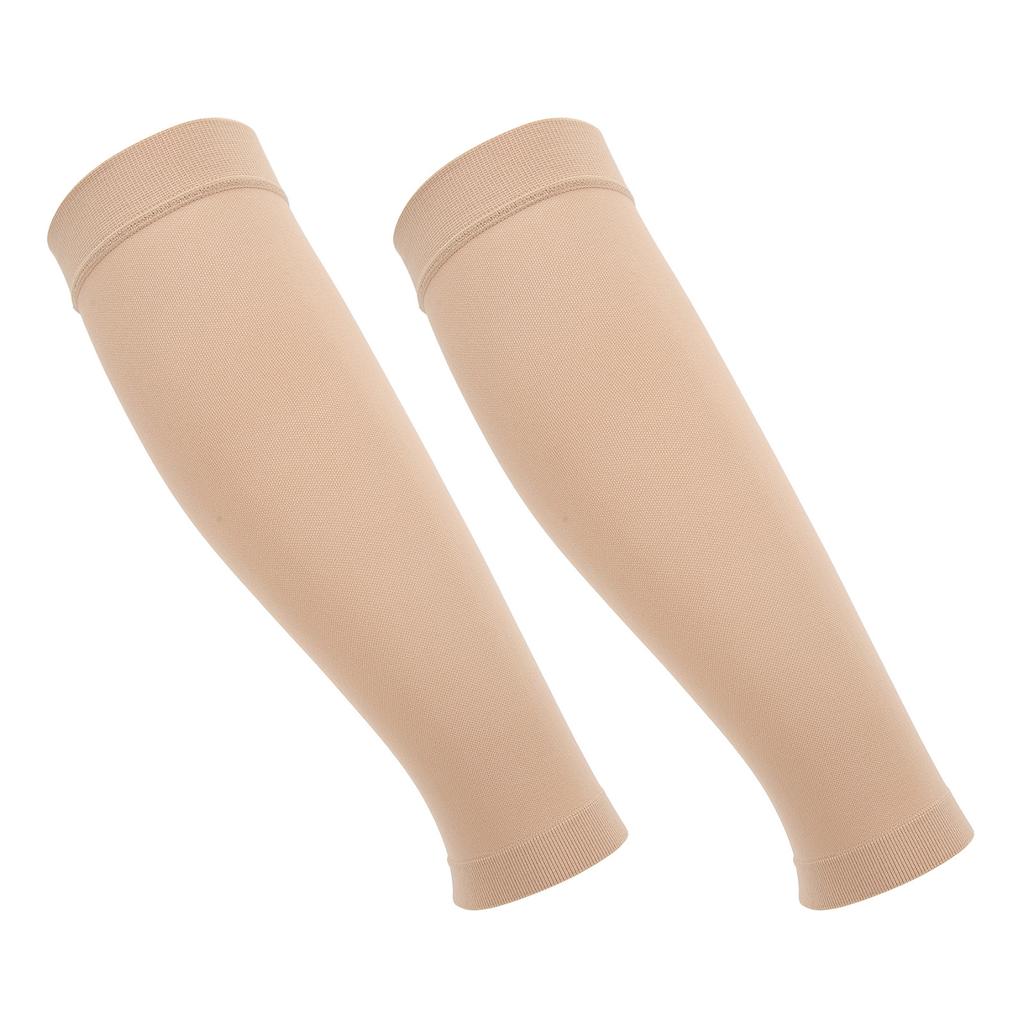 Calf Compression Sleeve Nylon Polyurethane Flexible 1 Pair Leg Calf Compression Sleeves Breathable  for Workout