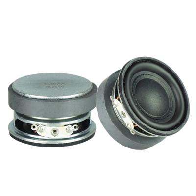 2 Piezas Altavoces Magnéticos de 45 mm 4 Ohm 5 W Altavoz Agudos Claros y Graves Ricos para Bocinas Auditivas del Hogar