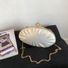 Wind Wedding Dinner Clutch Bag 2025 New Chain Shoulder Bag Fashion Shell Bag Casual Messenger Bag