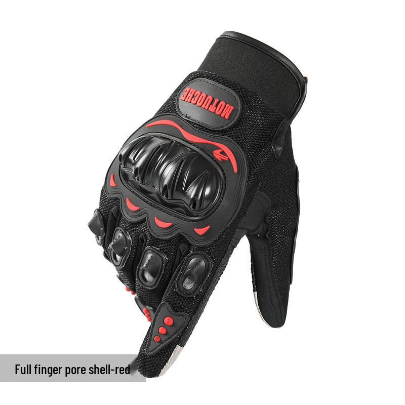 Men's Wear-resistant Anti-slip Outdoor Cycling and Racing Gloves - Long and Half Finger Options