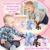 Electric Plush Toy, Realistic Animal Donkey That Walks And Makes Sounds, Children's Toy Doll, Electronic Pet Figurine.