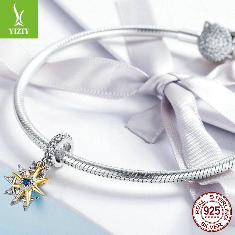 Encounter Charm S925 Sterling Silver Pendant Fashion Platinum Plated Real Gold Silver Jewelry Pendant