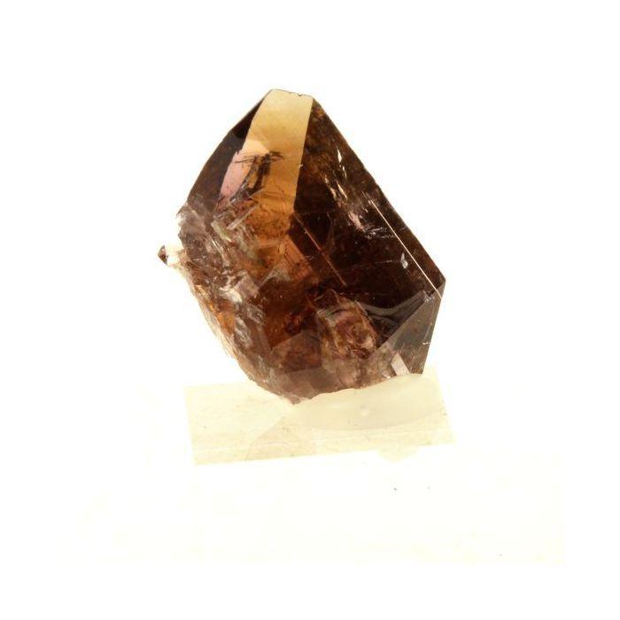 Pierres et Minéraux. Axinite. 31.0 ct. Le Rocher d'Armentier, Bourg d'Oisans, France.