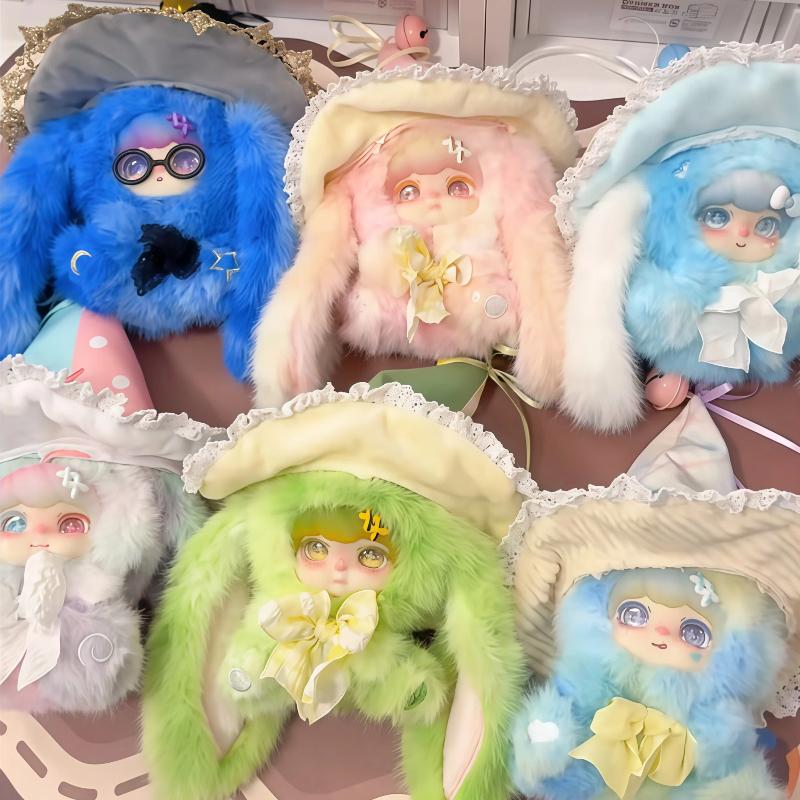 LOKIKI Waiting for the Wind Series Plush Vinyl Face Cute Trendy Surprise Room Decoration Birthday Gifts Toys
