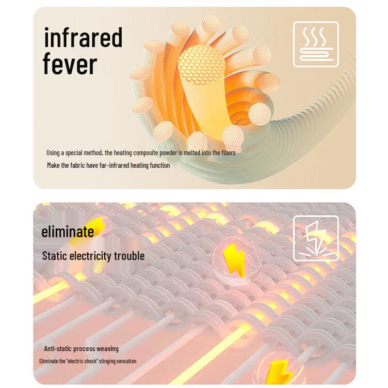 ROMON Men's Loose Straight Fit High-Elastic Business Casual Pants