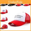 Letní prodyšná síťovaná baseballová čepice s výrazným designem Make America Great Again