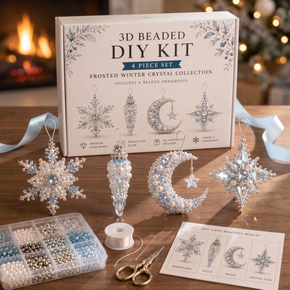 Kerstman Kerst Parel Kunst Ambachtelijke Set Hond Kat Sneeuwpop Hert DIY Kralen Ambachtelijke Set Dieren Creatieve Handgemaakte Ornamenten Ambachtelijke Set