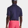 Under Armour Solid Color Golf Short Sleeve Polo Shirt Men Tops Dark-Blue 1378673-410