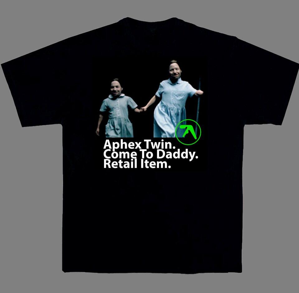 Aphex Twin Windowlicker Muzyka New Wave Sztuka Styl Retro Letnia Codzienna Koszulka Unisex i Damska Luksusowa Marka