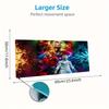 CR7 Large Size Mouse Pad Large Gaming Table Cushion Non-slip Laptop Tablet Big Mousepad XXL Mat Mini PC Playmat With Lock Edge