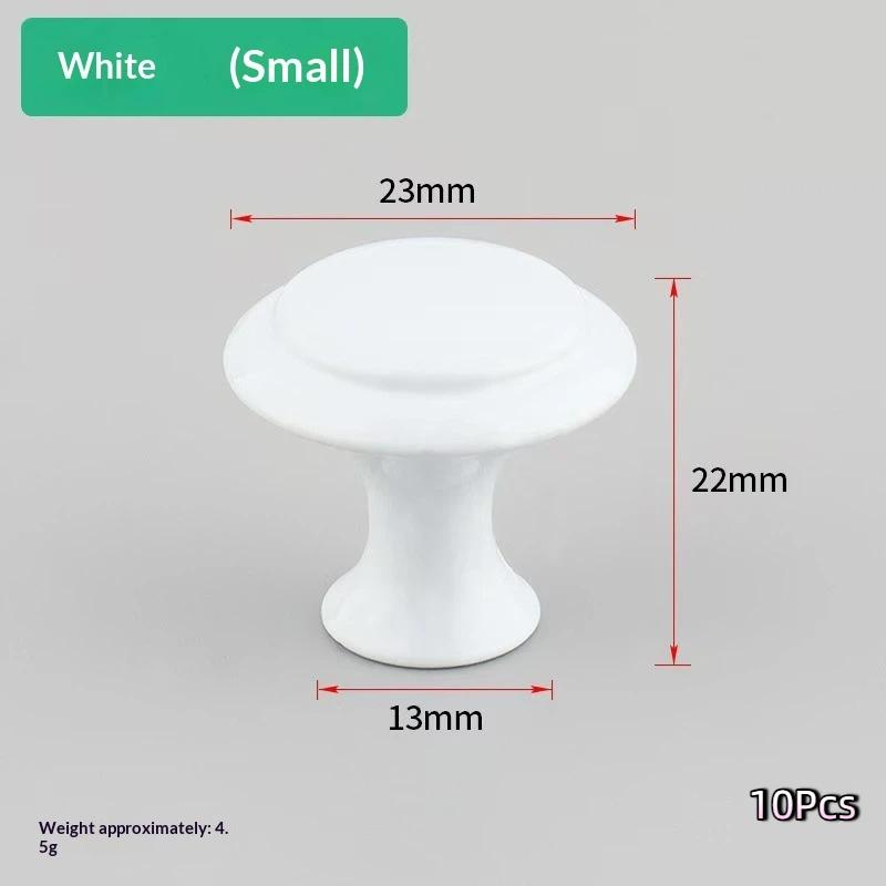 Stainless Cabinet Door Knobs Single Hole Handle Dresser Pull Handles 23Mm-30Mm With Screw Drawer Knobs Hardware Accessory