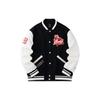 Lifestyle Series Good Things Happen Dragon Year Color Block Thickened Baseball Jacket Men Jacket Black 152418745N-3