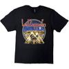 Led Zeppelin T LZII Searchlights Band Logo New Official Mens Black Unisex T-Shirt