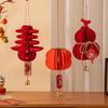 2026 Chinese New Year Festive Honeycomb Gourd Ornaments for Living Room Décor – Creative Spring Festival Hanging Decorations