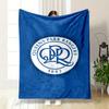 Queens Park Rangers Logo Patterned blanket, flannel, suitable for all seasons, home decor, warm and cozy