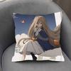 Sense Anime Sousou No FFrieren Pillow Case Fashion Square Pillowcase Bedroom Sofa Room Ins Decoration Leisure