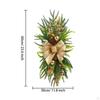 Artificial Christmas Swag Wreath Stair Home Decor