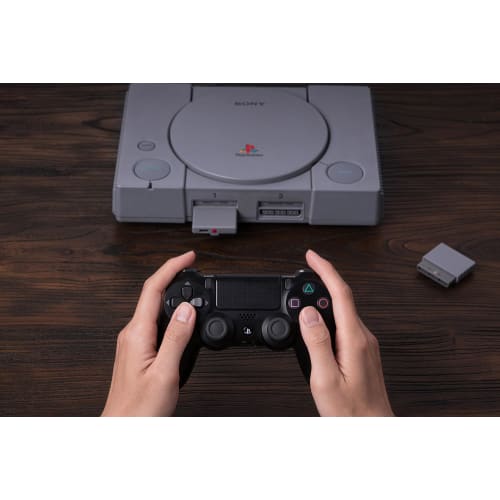 8Bitdo Retro Receiver for Xbox Series Controller, Xbox One Bluetooth Controller, Switch Pro, PS 5/PS 4 Controller Compatible PS 1 PS 2 and Windows