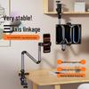Adjustable 360° Rotating Magnetic Arm Stand for Bedside Streaming and Viewing