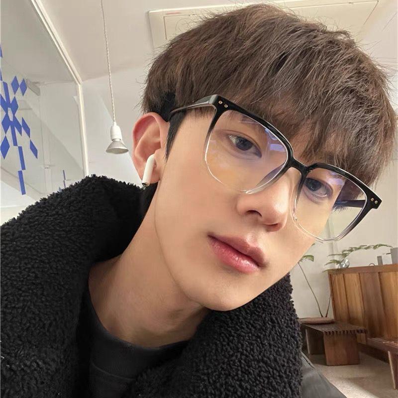 Ladies' Eyes Men's Eyes Fashion Black-rimmed Glasses Anti-blue Eyes