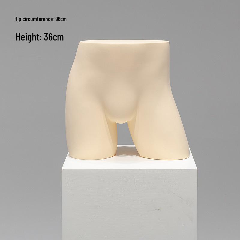 Unisex Torso Mannequin: Female & Male Underwear Display Stand