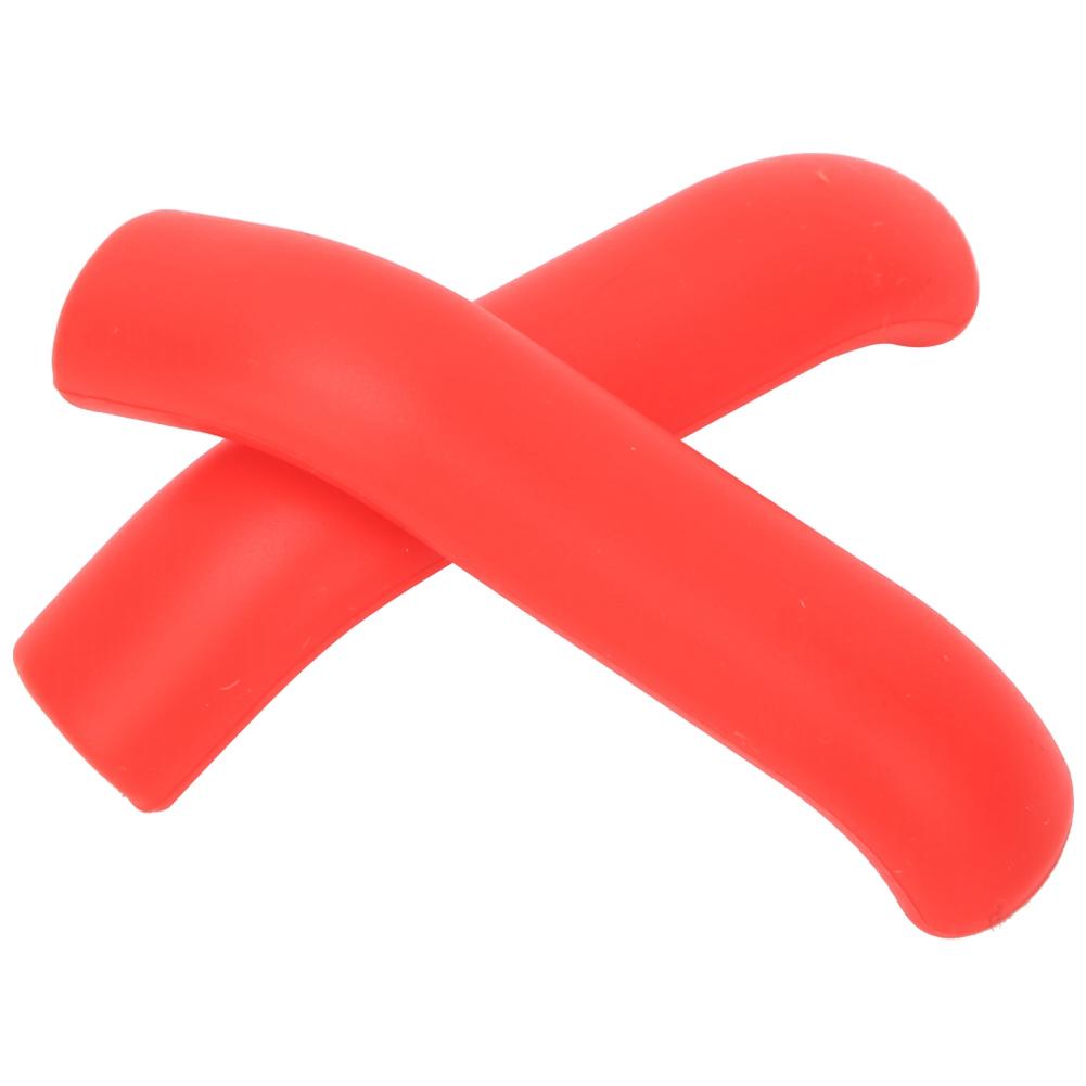 5 Pair   Silicone Mountain Road Bike Brake Lever  or Anti skid Brake Handle Cover   Accessory(Red )