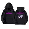 Girls' Long Sleeve Hoodie with Graphic Print and Pockets Casual Pullover Sweatshirt