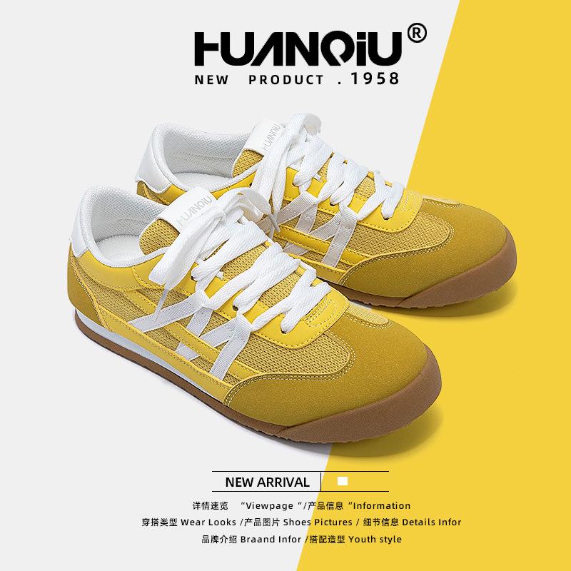 Global mesh breathable German training shoes women's shoes ZHQ-HY1013 new women's shoes summer flat-bottomed versatile casual shoes women