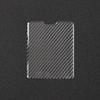 Carbon Fiber Driver Side Storage Door Panel Cover Sticker For Mitsubishi Lancer GT GTS ES DE 2008-2015  Modified Car Accessories