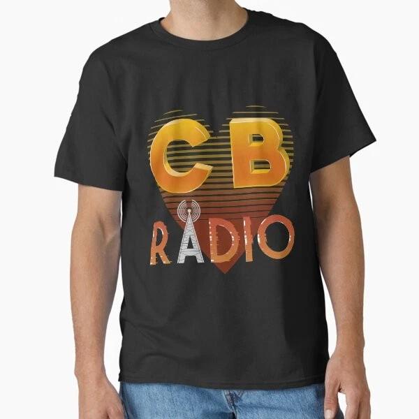 I Love Cb Radio Classic TShirt Made In UsaAus TShirt S2xl S
