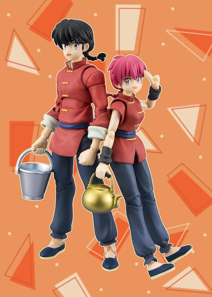 TAMASHII NATIONS Ranma Ranma 120mm PVC ABS Painted Action Figure S.H.Figuarts 1/2 Approx. &